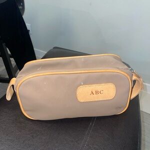 Jon Hart saddle coated shave kit toiletry bag